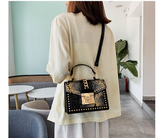 Fashion Alligator Skuldertasker til Kvinder