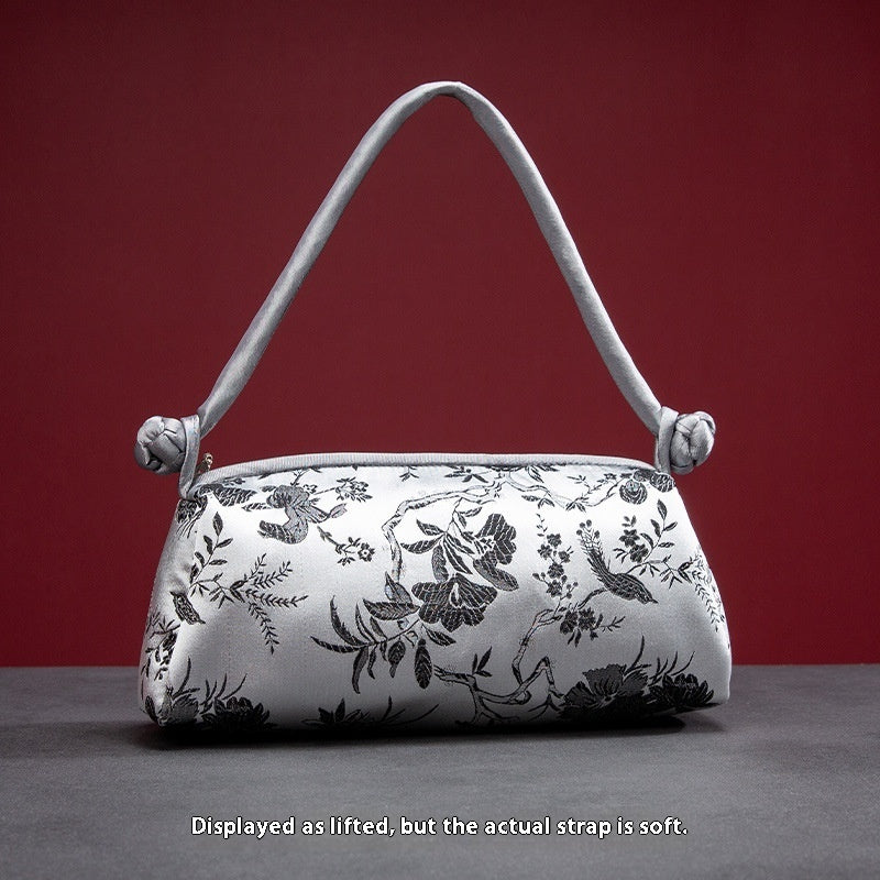Vintage Silk Embroidery Ladies Hand Bag
