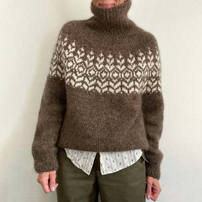 Men's Round Neck Long Sleeve Sweater