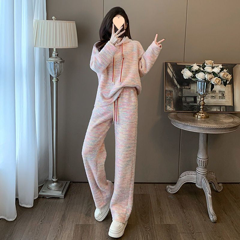 Hong Kong Style Fashion Casual Exercise Suit