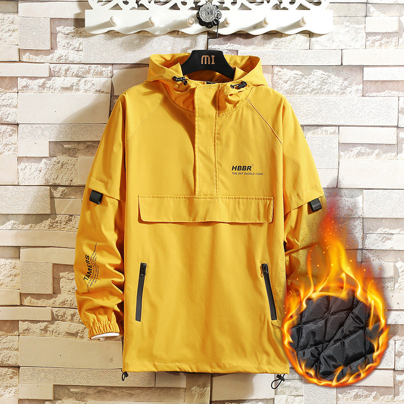 Cotton Spring And Autumn Shell Jacket