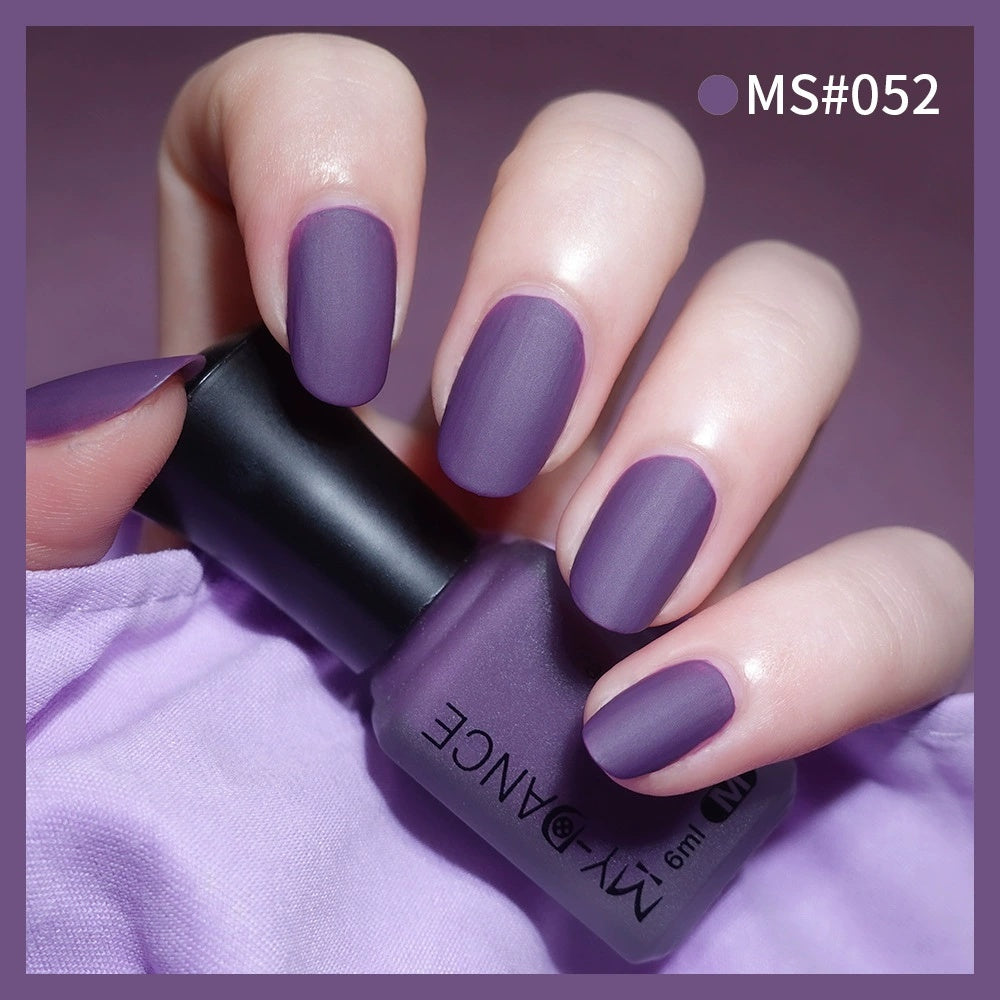 No Bake Velvet Matte Scrub Nail Polish