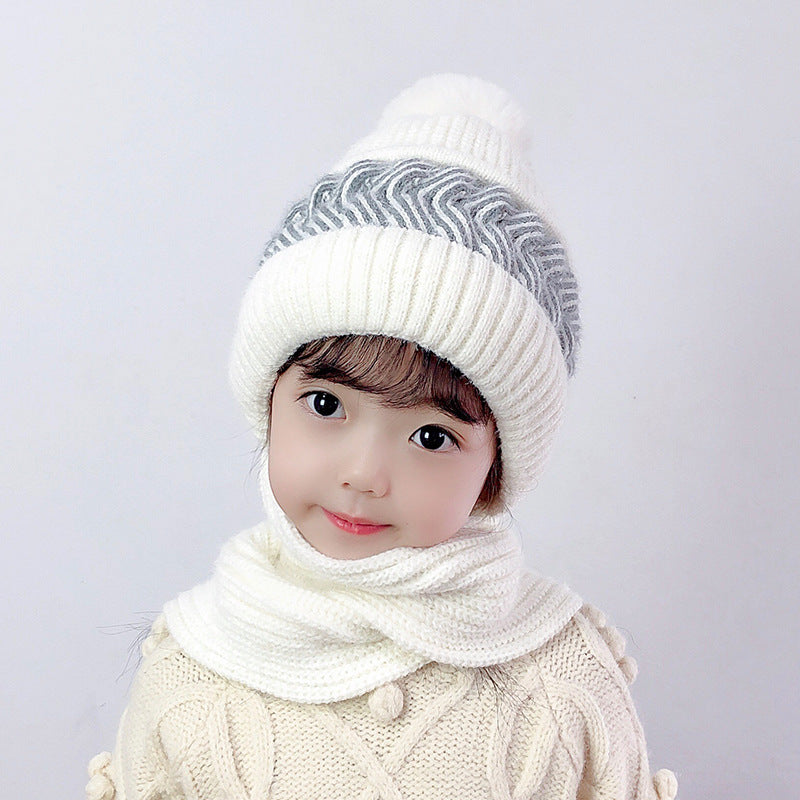 Women's All Match Woolen Scarf Hat