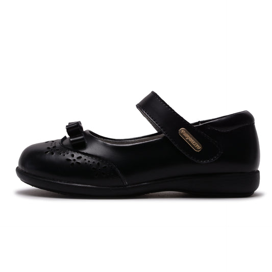 Black Leather Princess Shoes Single Student Performance Shoes