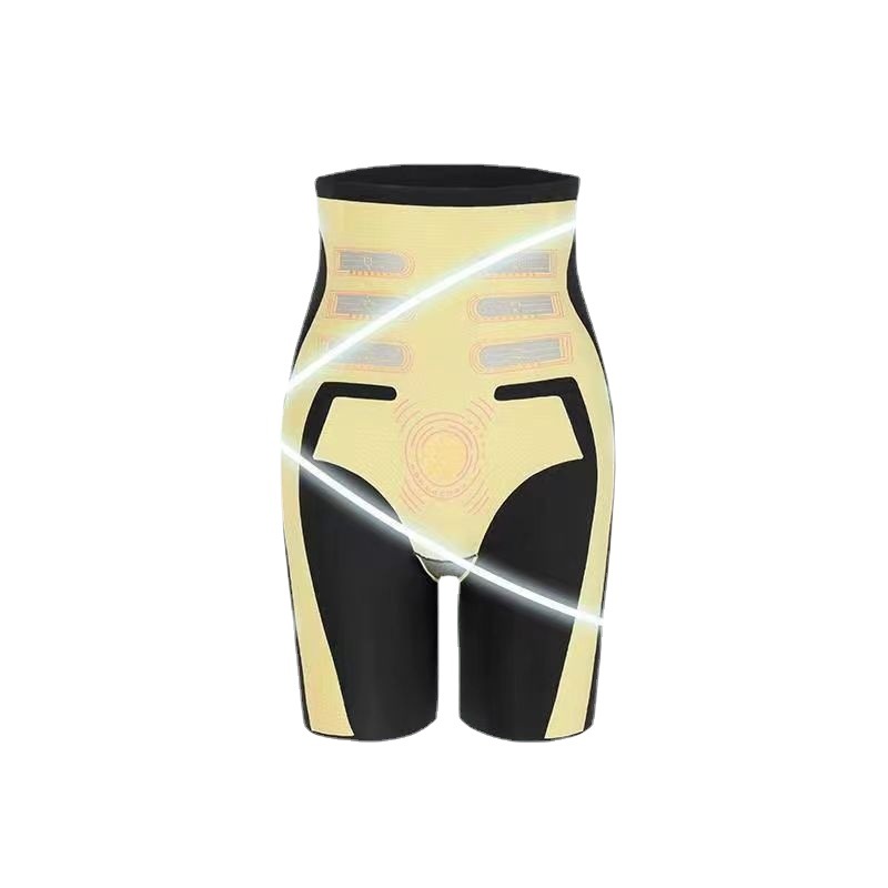 Winter Thin High-waisted Flat-angle Belly Tightening And Buttock Lifting Strong Shaping Pants