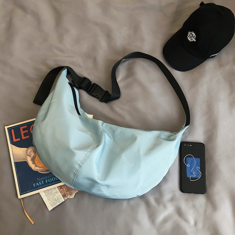 Workwear Nylon Student Messenger Bag Female
