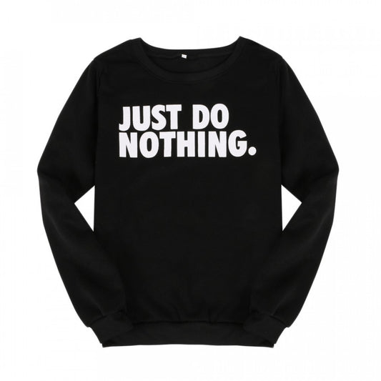 Heavy Combed Cotton Printed Round Neck Long Sleeve T-Shirt