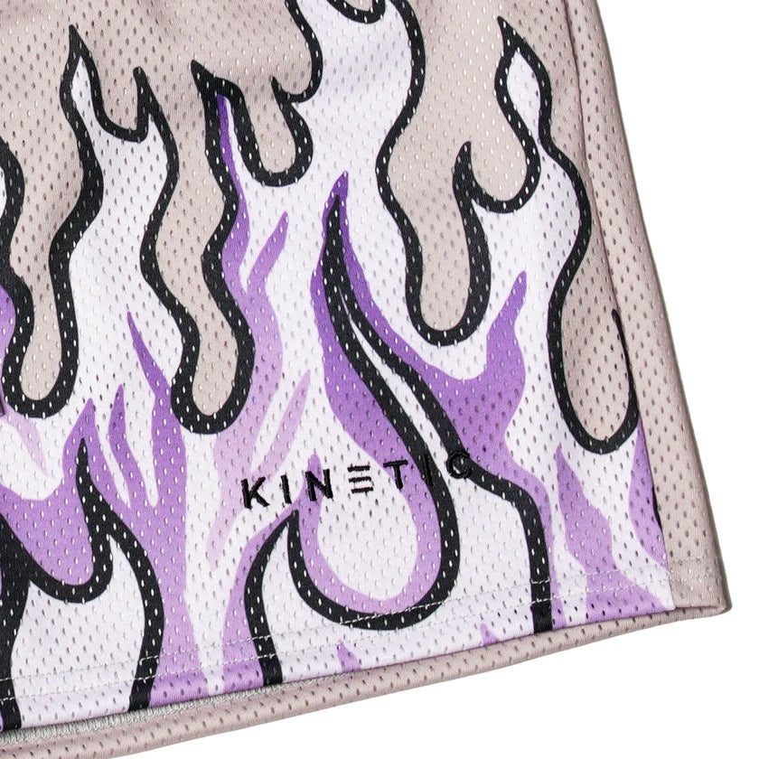 New Men's Flame Shorts Fast Drying For Fitness