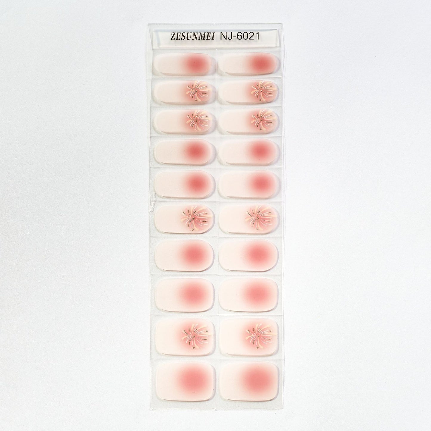 Candy Color UV Semi-cured Nail Stickers