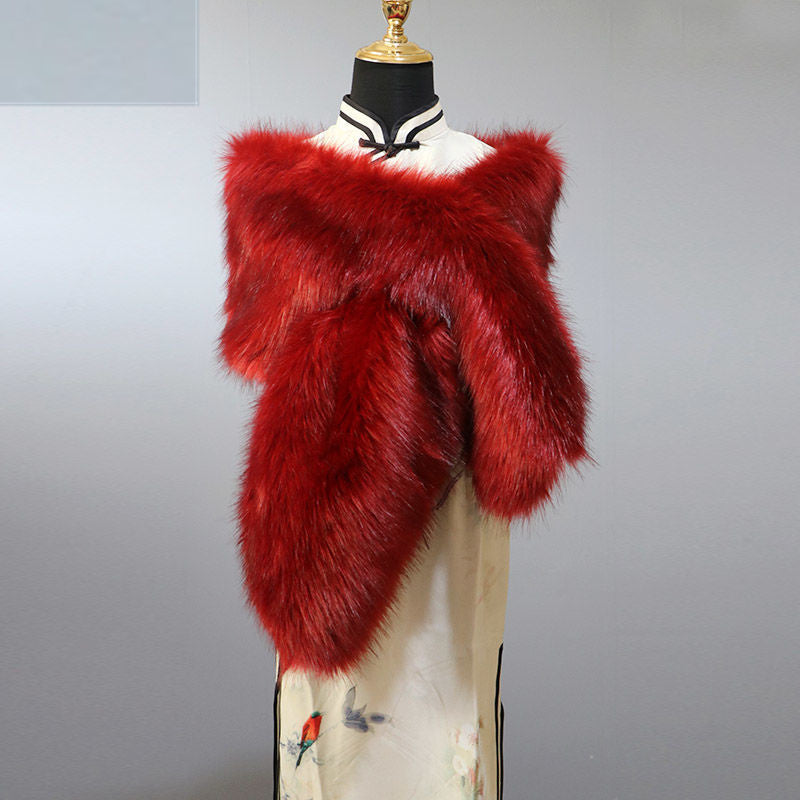 Autumn And Winter Scarf Thickened Warm Waistband