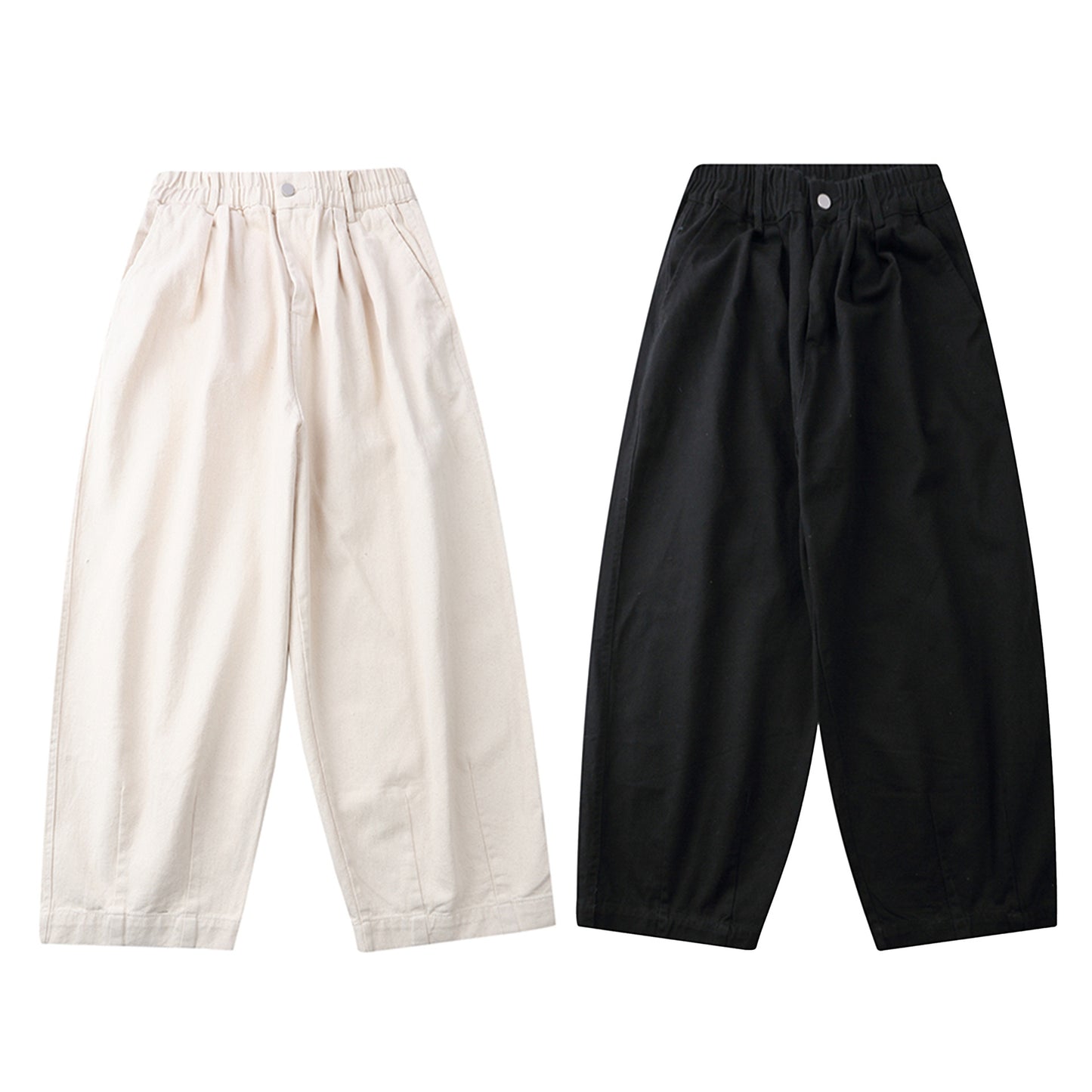 Japanese Draping Effect Casual Pants Hip Hop Wide Leg