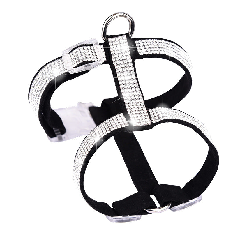 Shiny Hot Rhinestone Cat Anti Strike Strap