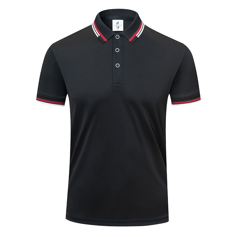 Ice Cotton High-end Enterprise Clothes Lapel Short Sleeve 190g