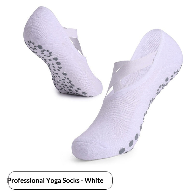 Indoor Fitness Silent Pilates Women's Professional Anti-slip Dance Socks