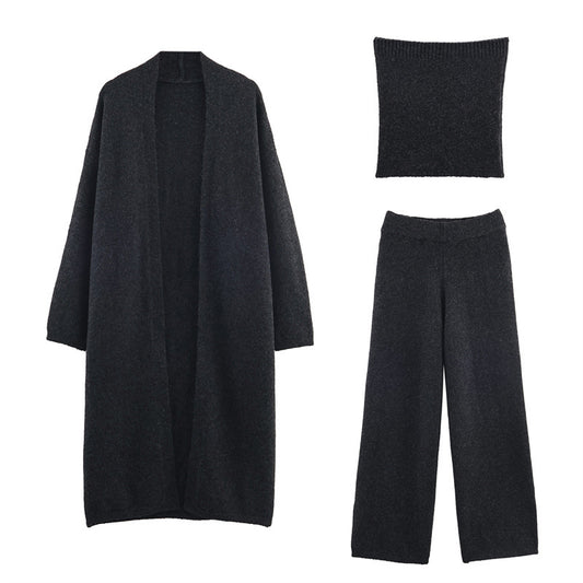 Women's Loose Casual Chest-wrapped Three-piece Suit