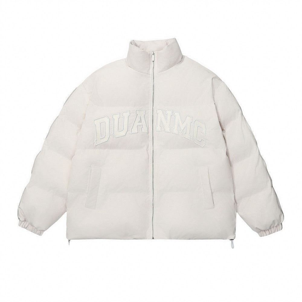 Fashion Loose Zipper Cotton-padded Coat