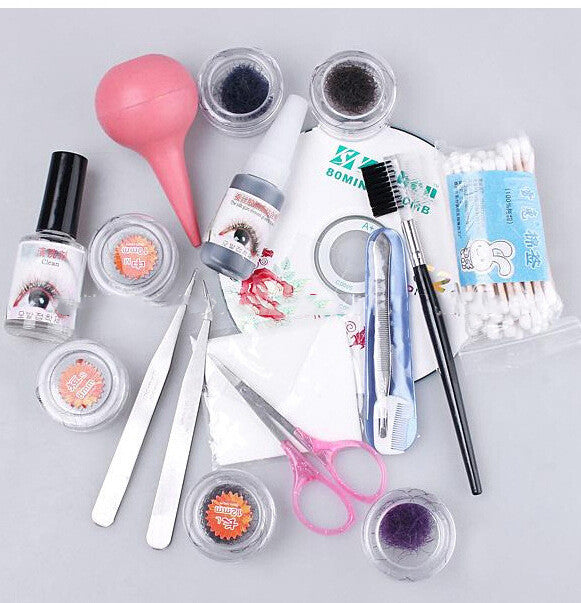 Eyelash grafting suit