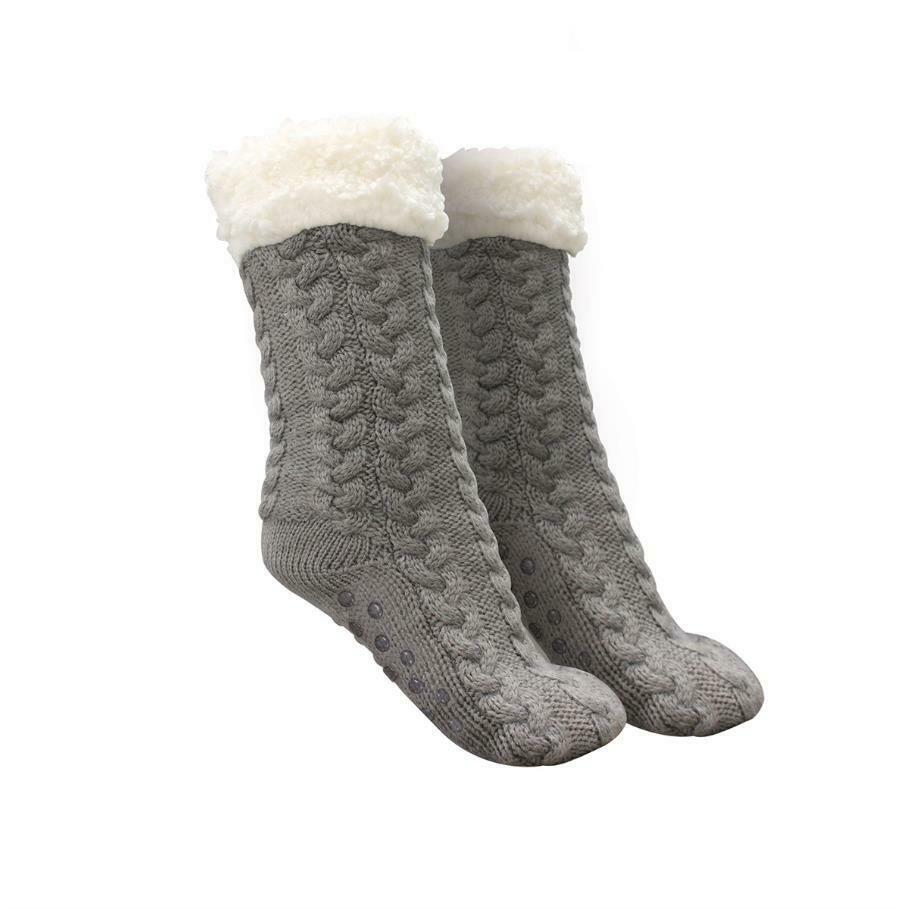Non-slip padded lazy socks