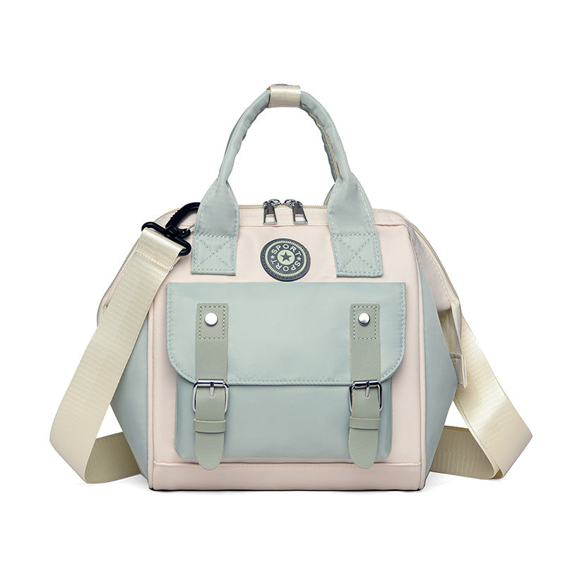 Women's Fashion Oxford Cloth Belt Multifunctional Cross-body Shoulders Backpack