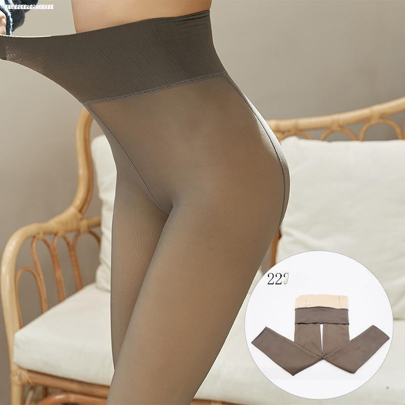 High-waisted belly leggings