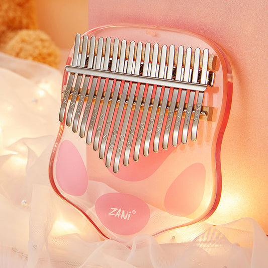 Crystal clear finger piano 17-tone Bahrain for beginners