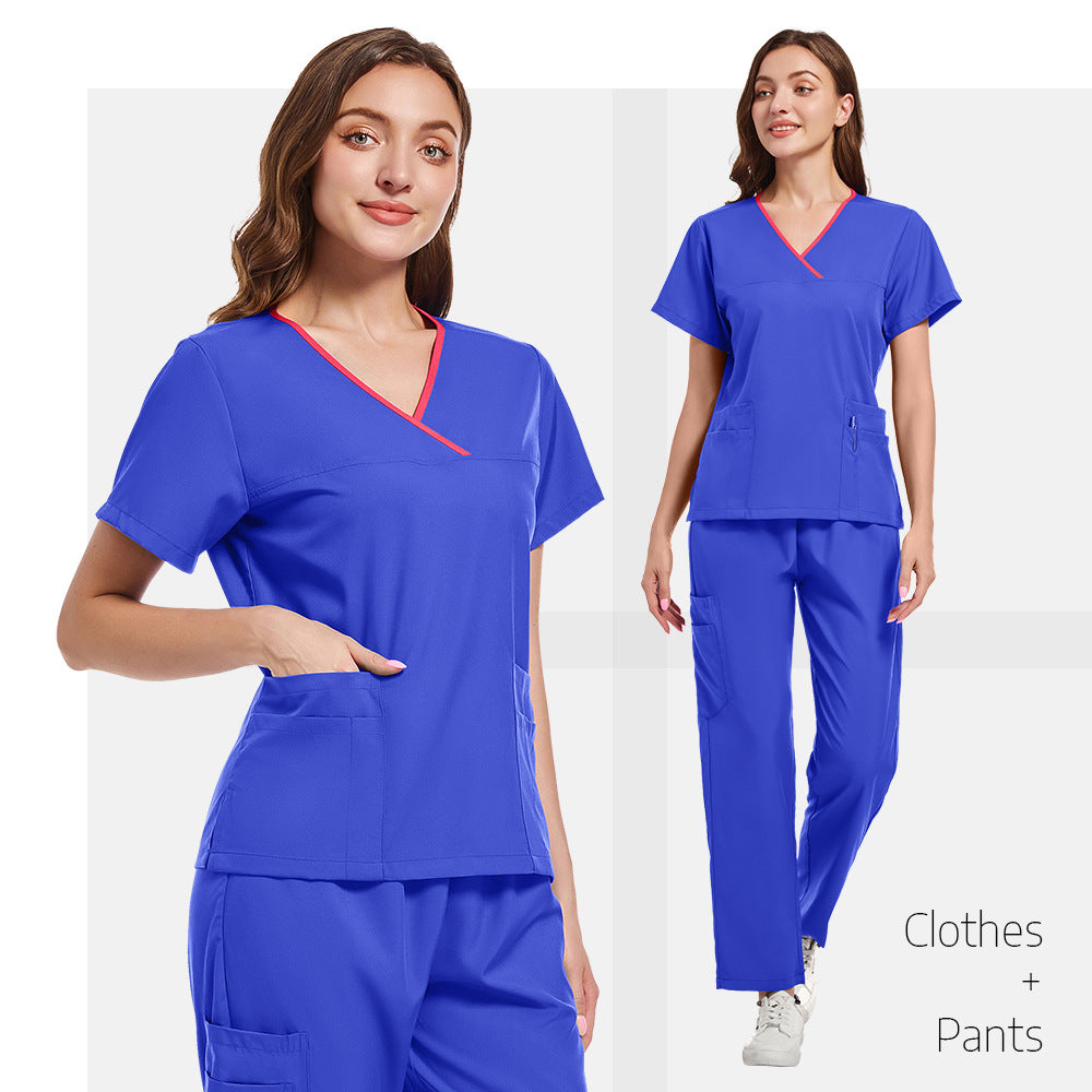 Uniform Sets Stretchy, Quick-drying Surgical Scrubs For Medical Staff In Operating Rooms
