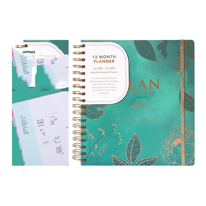 Punch in student notebook