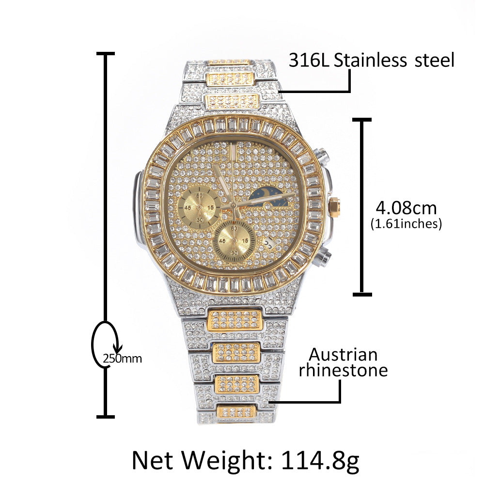 Waterproof Calendar Sports Watch