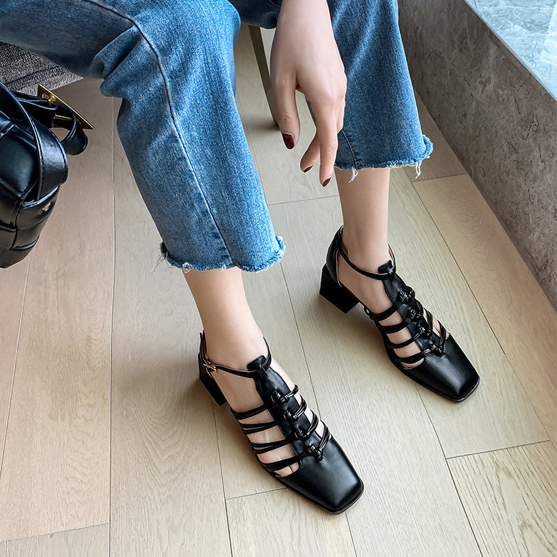 Women's Fashion Personality Roman Toe Sandals