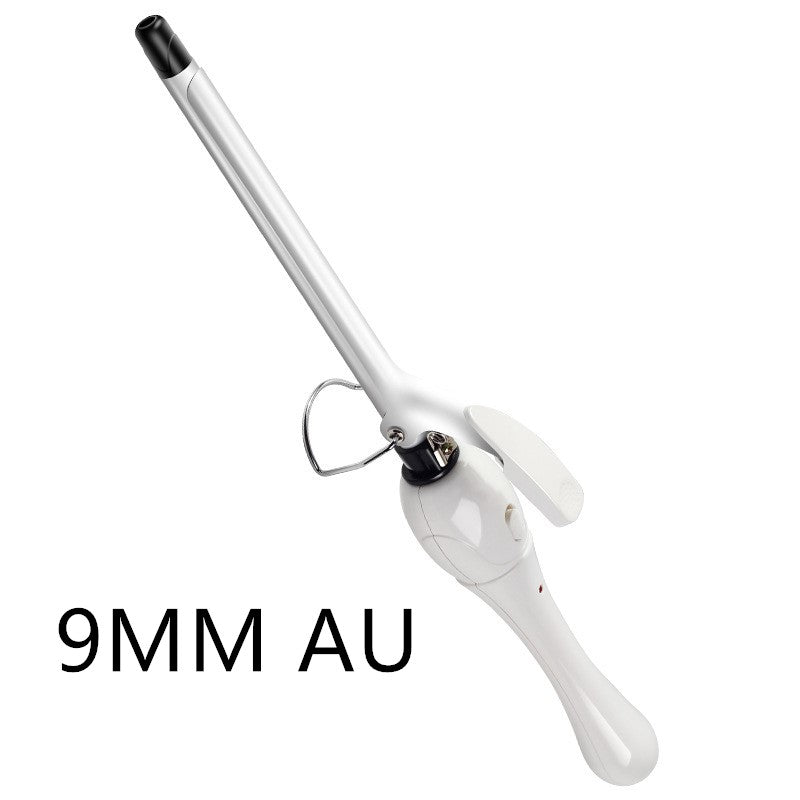 Bangs instant noodle wool curling iron teddy white