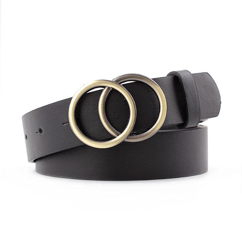 Fashion Ladies Without Needle Hollow Belt