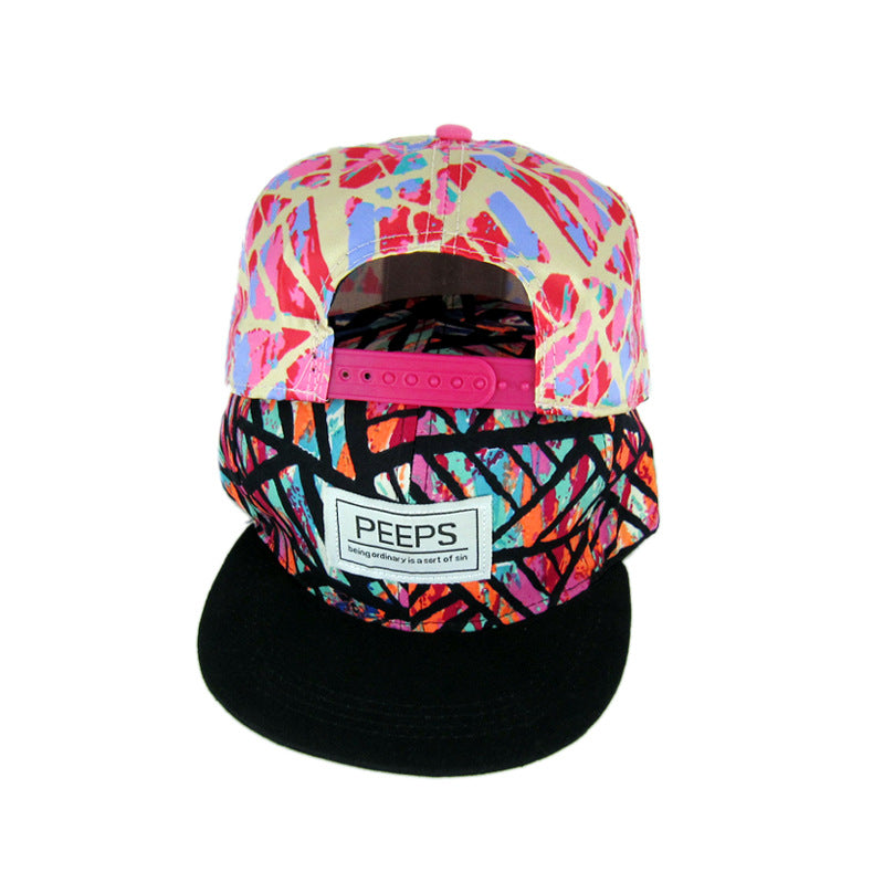 New PEEP Patch Korean Style Baseball Cap Ladies