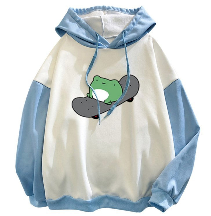 Fleece Shirt Hooded Sweater Fleece-lined Thickened S-3xl In Stock