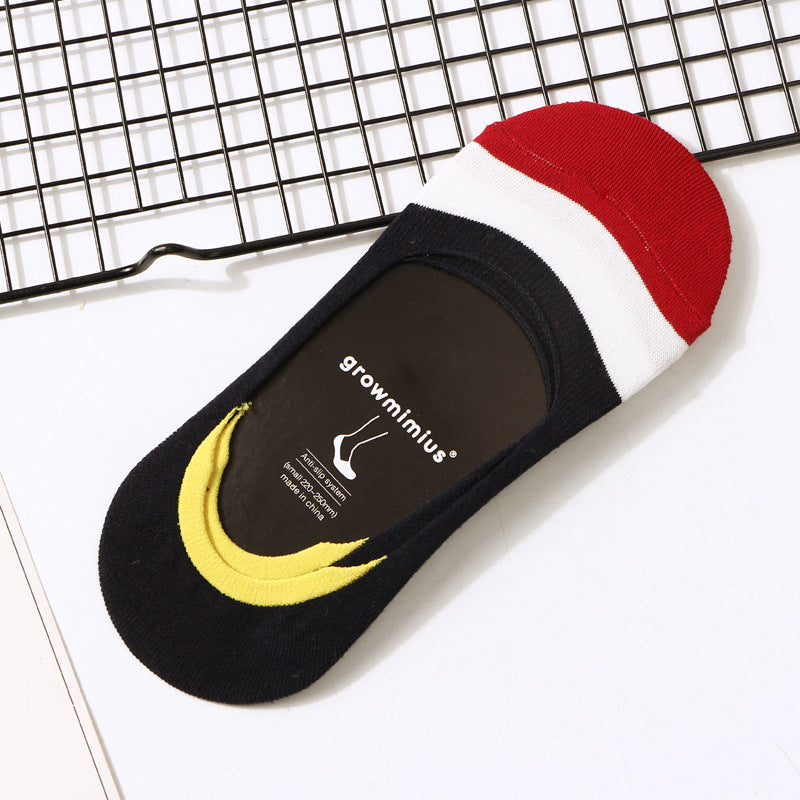 Silicone invisible non-slip female socks