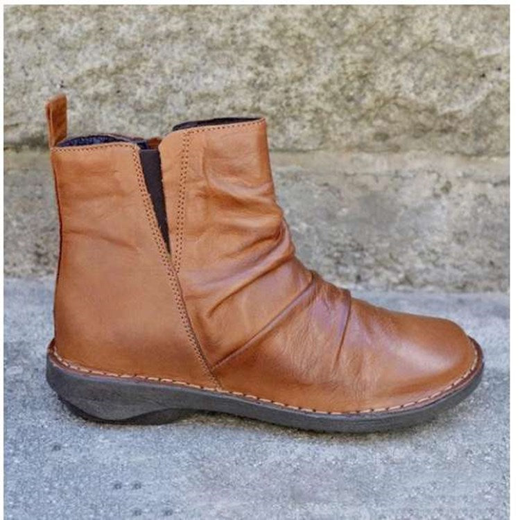 Short Boots Women's Cross-Border Women's Shoes Nude Short Boots