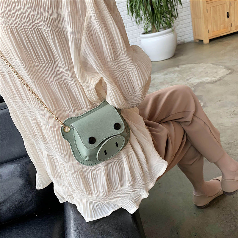 Crossbody Bag Personalized Piggy Chain Shoulder Bag