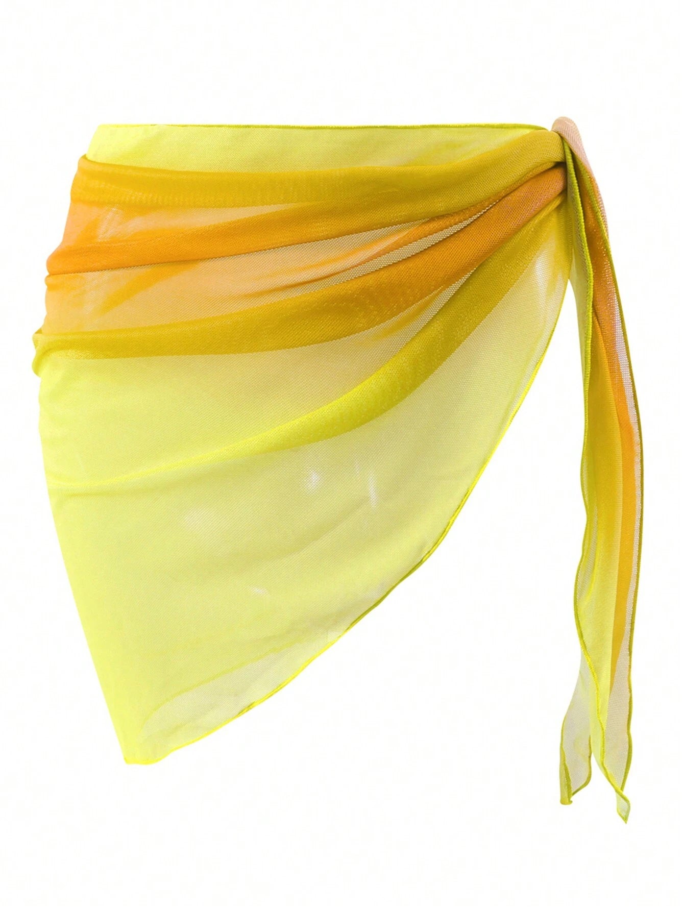 Beach Apron With A Gradient Color Design In Multiple Colors