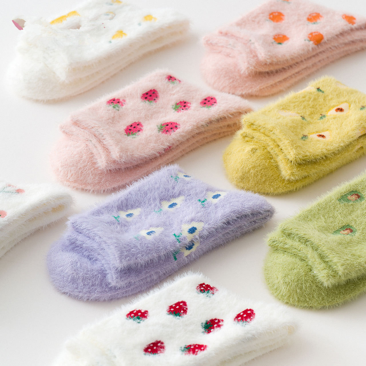 Thicken Home Casual Sleeping Cute Socks