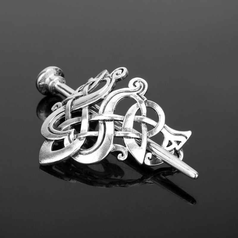 Knotted hairpin hairpin clip rod