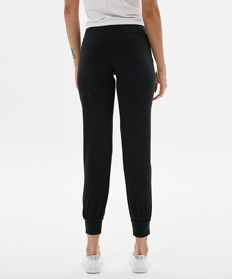 Loose Pocket Yoga Cropped Pants