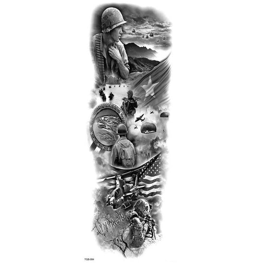 Full arm full arm waterproof tattoo sticker