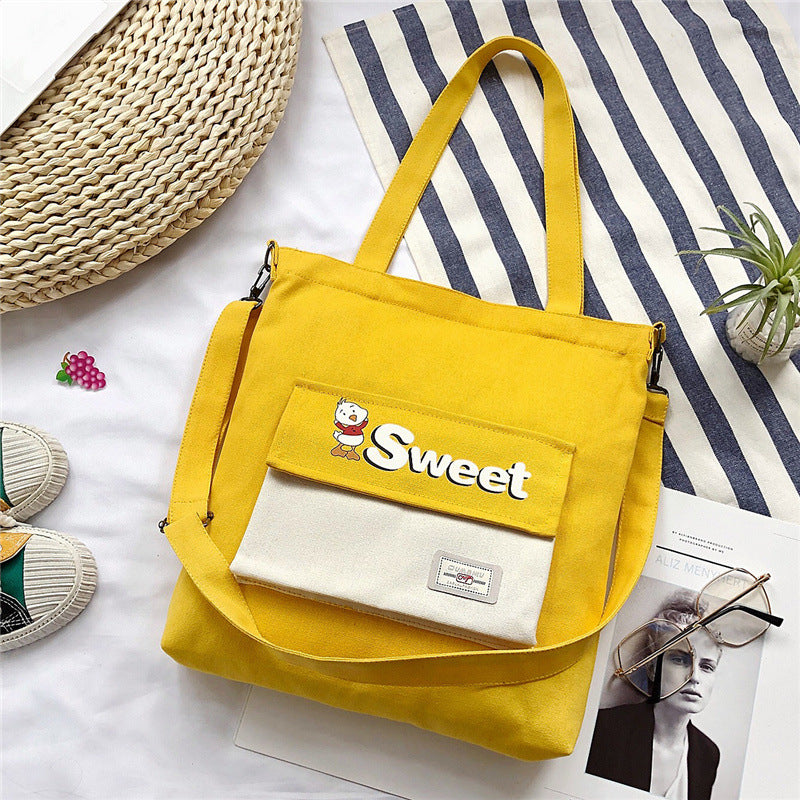 Fashion cartoon messenger bag