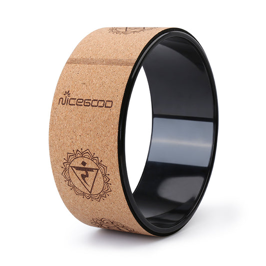 Cork Yoga Wheel