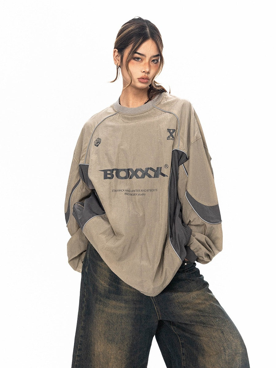 Pullover Loose Outdoor Casual Cargo Sweater