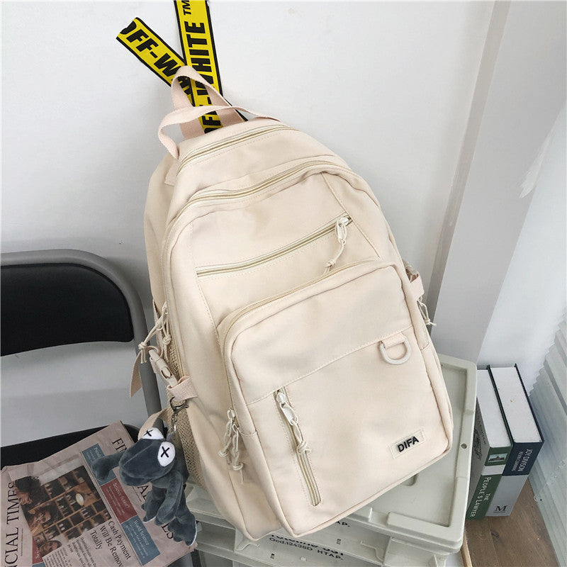 Women's Korean Version Yuansu Large Capacity Schoolbag