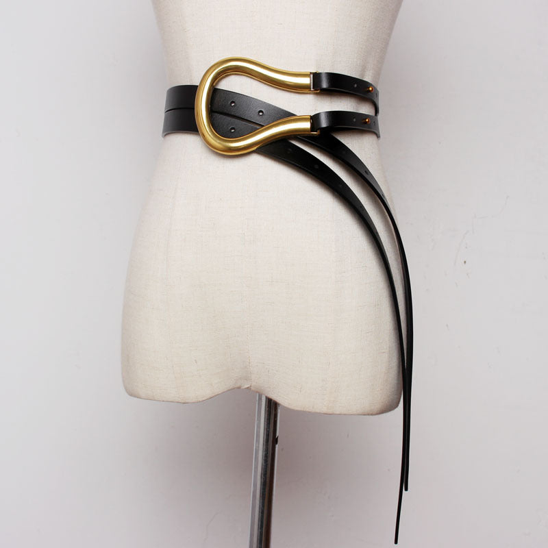 Women's Diagonal Belt Is Fashionable In Europe And America