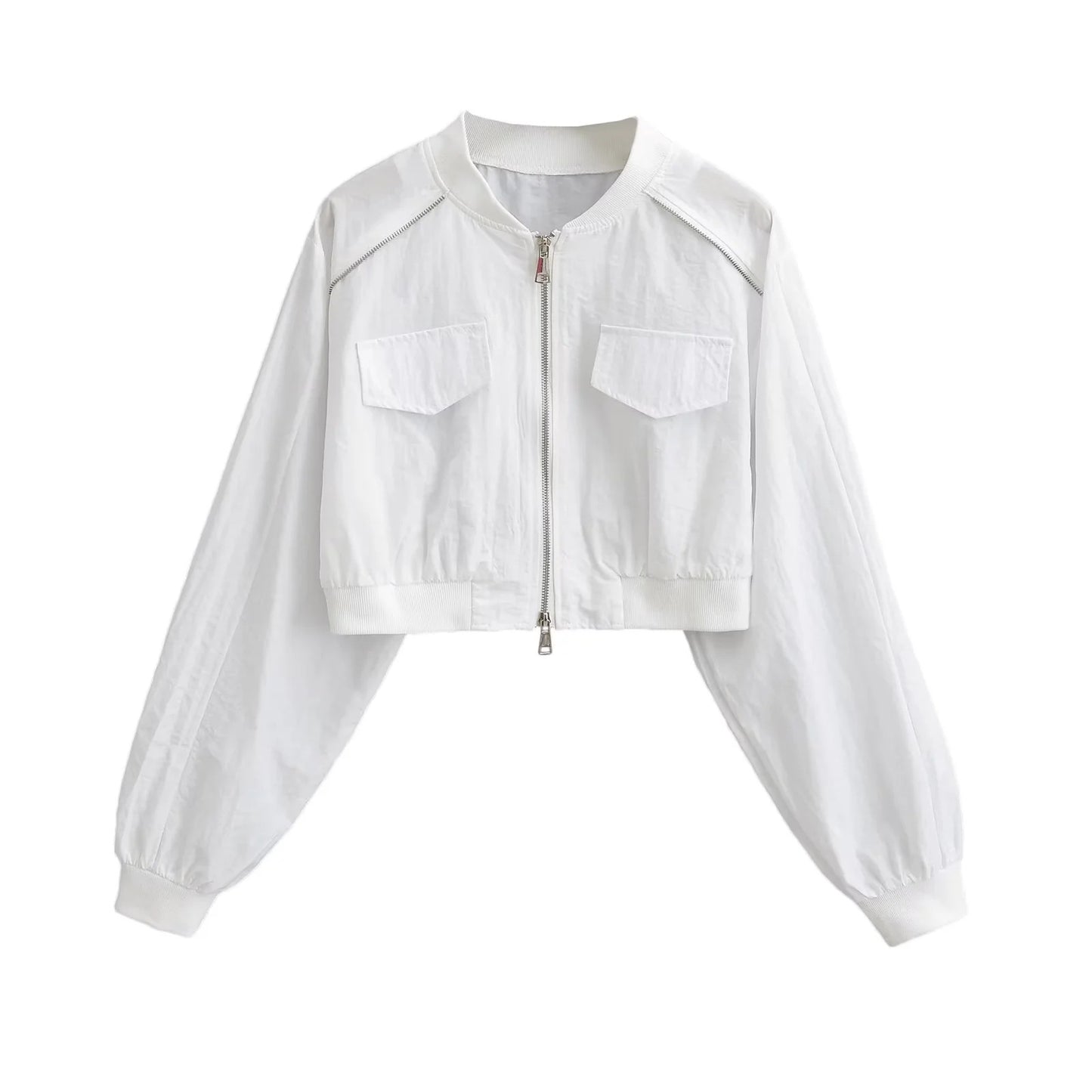 Short American-style Vintage Workwear Jacket