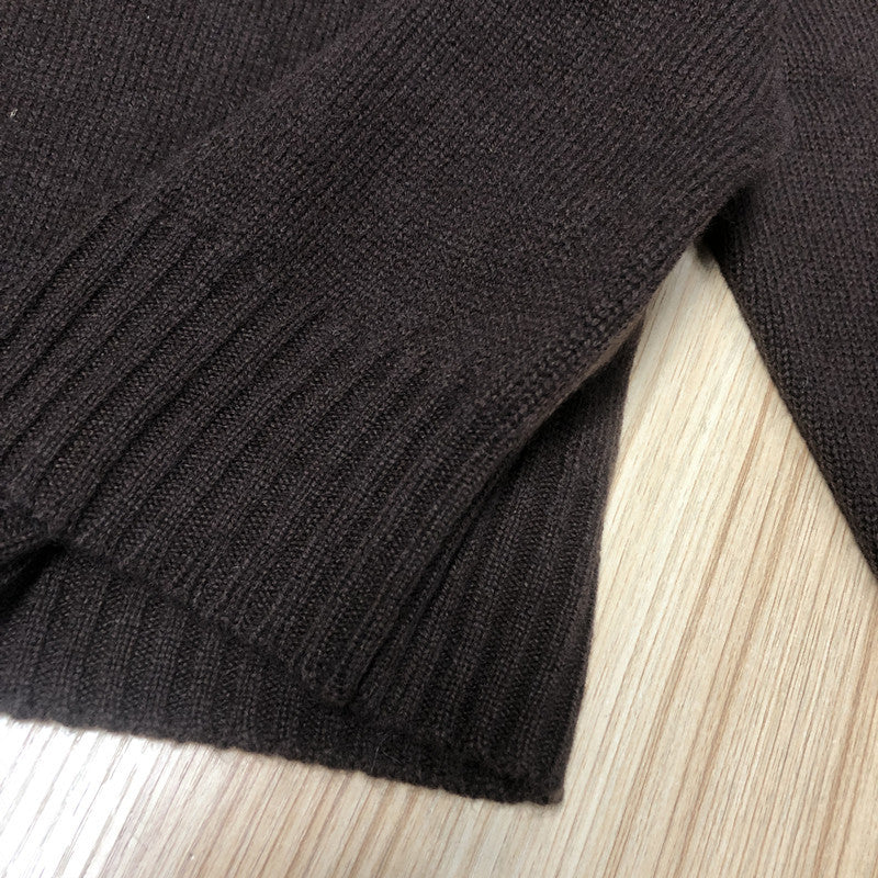 Women's Retro Loose Lazy Half Zipper High Collar Sweater