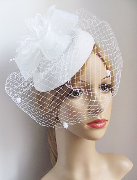 Headdress Net yarn Headdress Top hat Hair accessories