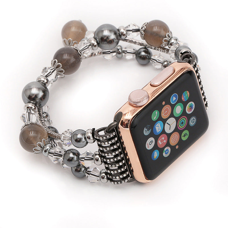 Kompatibel med Apple, håndlavet kreativ rem til Iwatch